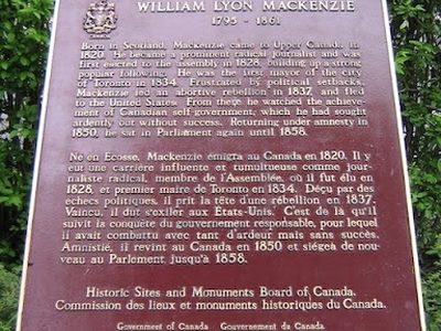 William Lyon Mackenzie 1795-1861
