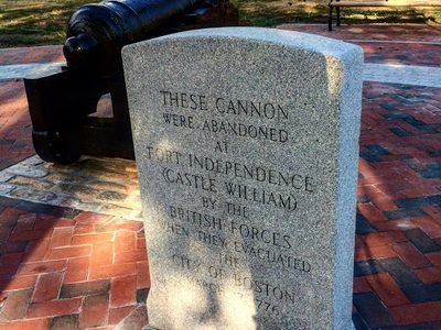These Cannon Were Abandoned at Fort Independence