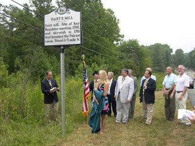 Hart's Mill Historical Marker