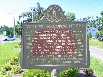 General Nathan B. Forrest Historical Marker