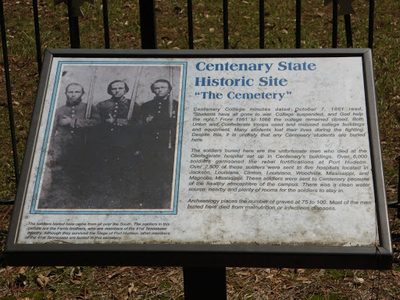 Centenary State Historic Site - "The Cemetery"
