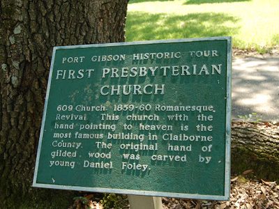 First Presbyterian Church - Port Gibson Historic Tour