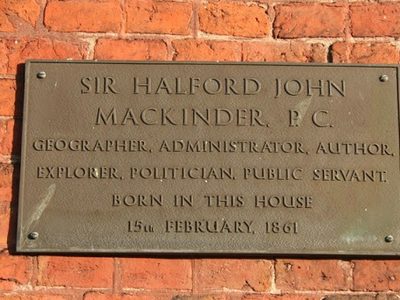 Mackinder plaque