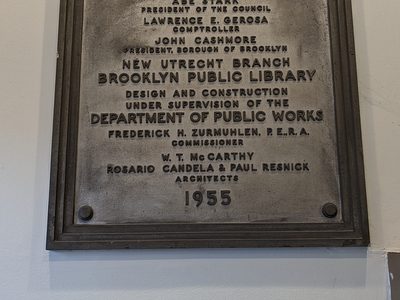 Brooklyn Public Library - New Utrecht Branch