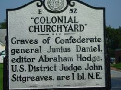 'COLONIAL CHURCHYARD'