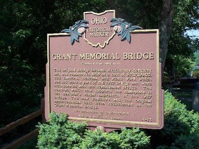 Grant Memorial Bridge Historical Marker
