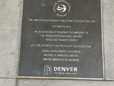 Denver Airport Time Capsule