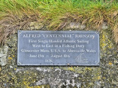 Alfred Johnson, single handed sailor