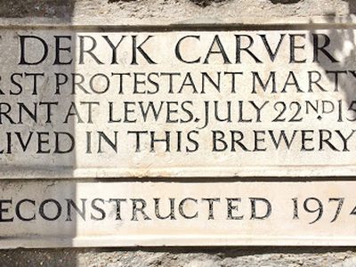 Lived in a Brewery, First Protestant Martyr