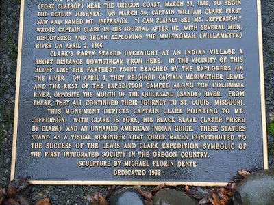 Symbolic of the First Integrated Society in the Oregon Country