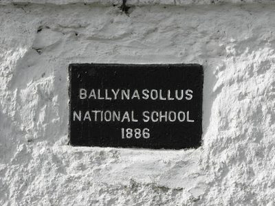 Plaque, Ballynasollus National School