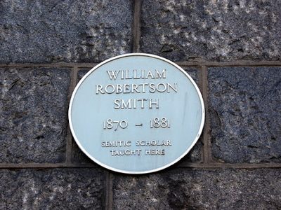 William Robertson Smith plaque