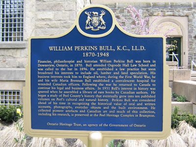 William Perkins Bull, K.C., LL.D. 1870-1948