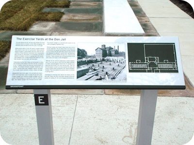 The Exercise Yards at the Don Jail