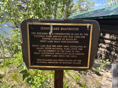 Jenny Lake Boathouse