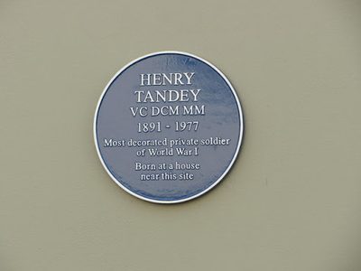 Blue Plaque - Henry Tandem