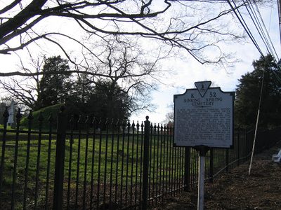 Marker: Sinking Spring Cemetery (K 52)