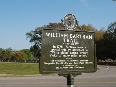 William Bartram Trail - Traced 1773-1777