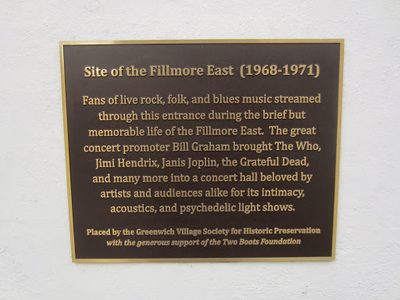 Site of the Fillmore East