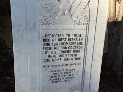 West Berkeley Korean War Deaths