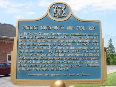 District Court-House and Gaol 1825