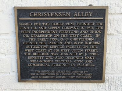 Christensen Alley