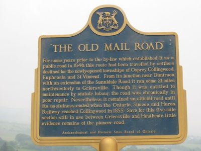 "The Old Mail Road"