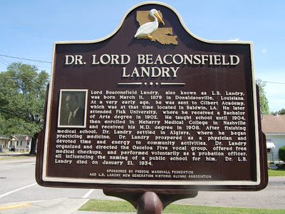 Dr. Lord Beaconsfield Landry