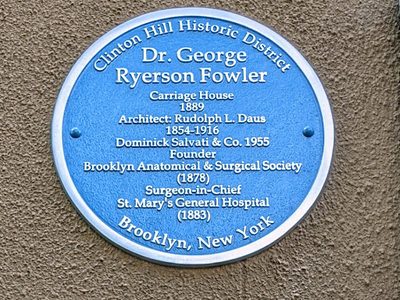 Dr. George Ryerson Fowler