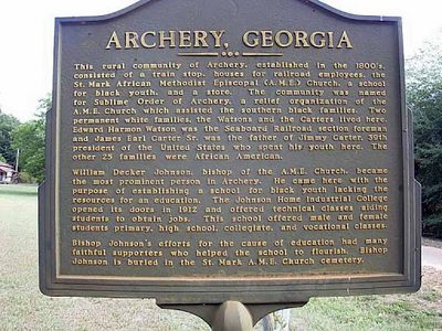 Archery, Georgia
