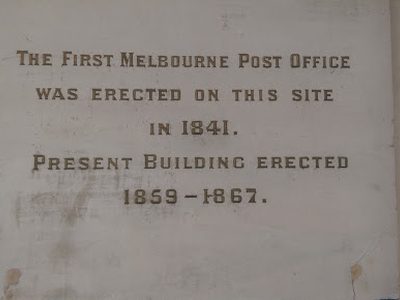 Post Office Plaque