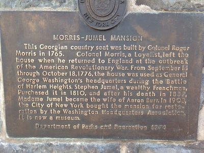 Morris-Jumel Mansion