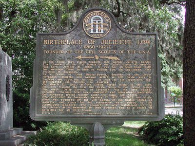 Birthplace of Juliette Low (1860&mdash;1927)