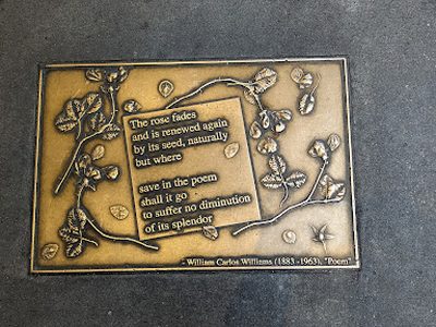 Library Walk: William Carlos Williams, "Poem"