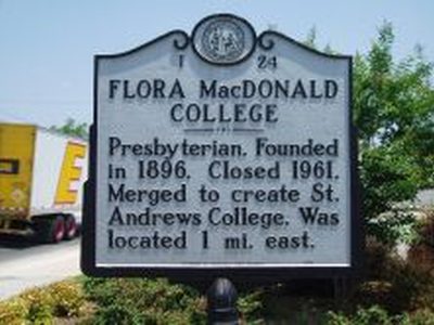 FLORA MacDONALD COLLEGE