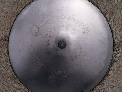 1825 Primary Triangulation Plaque, Divis