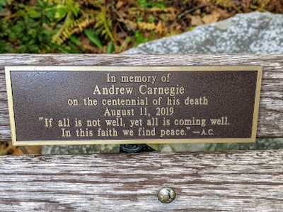 In memory of Andrew Carnegie