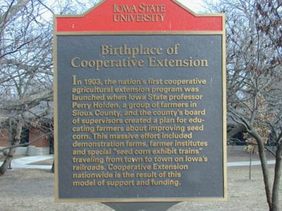 Birthplace of Cooperative Extension
