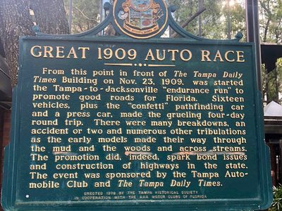 Great 1909 Auto Race
