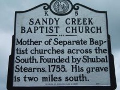 SANDY CREEK BAPTIST CHURCH