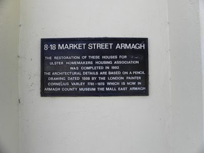 Plaque, Market Street, Armagh