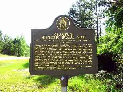 Claxton Historical Burial Site