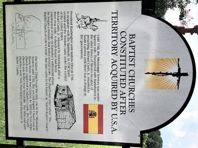 Baptist Churches Constituted After Territory Acquired By U.S.A.