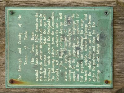 Town Beam Plaque