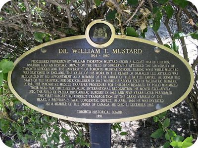 Dr. William T. Mustard 1914-1987