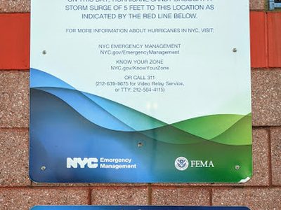 Hurricane Sandy High Water Mark