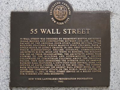 Dedicated NYC Plaque