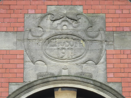 'Rehoboth 1911' plaque on The Salvation Army church