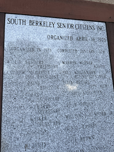 SOUTH BERKELEY SENIOR CITIZENS INC
