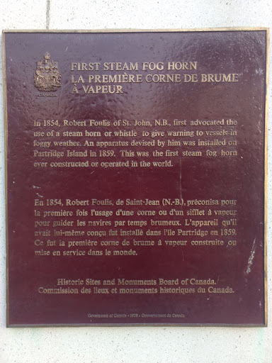 First Steam Fog Horn